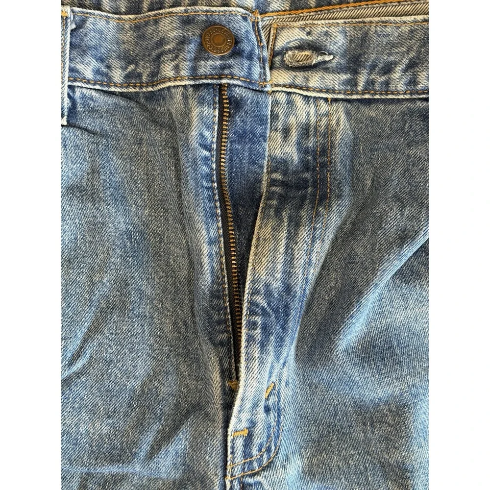 Levis 504 Mens Size 97R‎ Blue Jeans Actual 38X32 Medium Wash